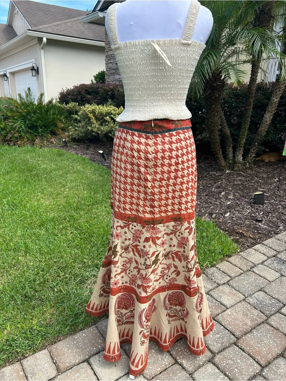 NWT🌷Mo Maya Karina Full-Length Mermaid Skirt